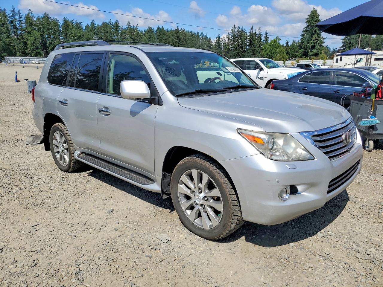 2010 Lexus Lx 570 Серебряный vin: JTJHY7AX2A4042032