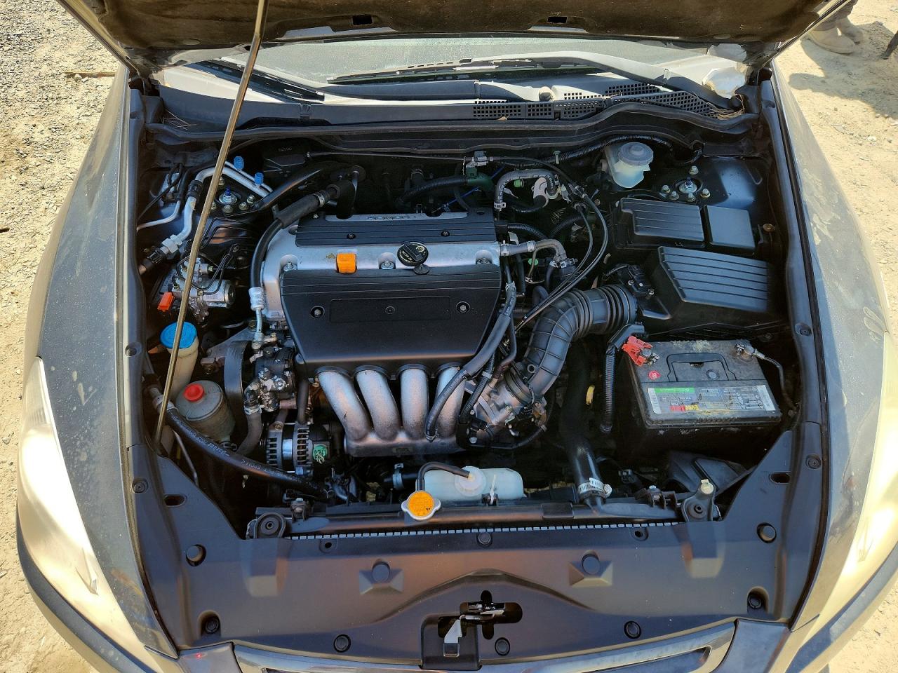 2005 Honda Accord Lx Gray vin: 1HGCM56425A175779