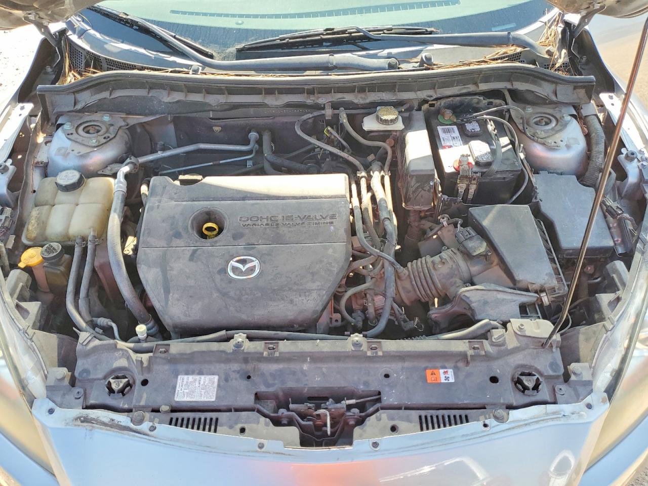 2010 Mazda 3 S Silver vin: JM1BL1H57A1335063