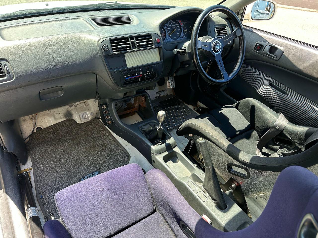 1997 Honda Civic Type Type R White vin: EK91002987