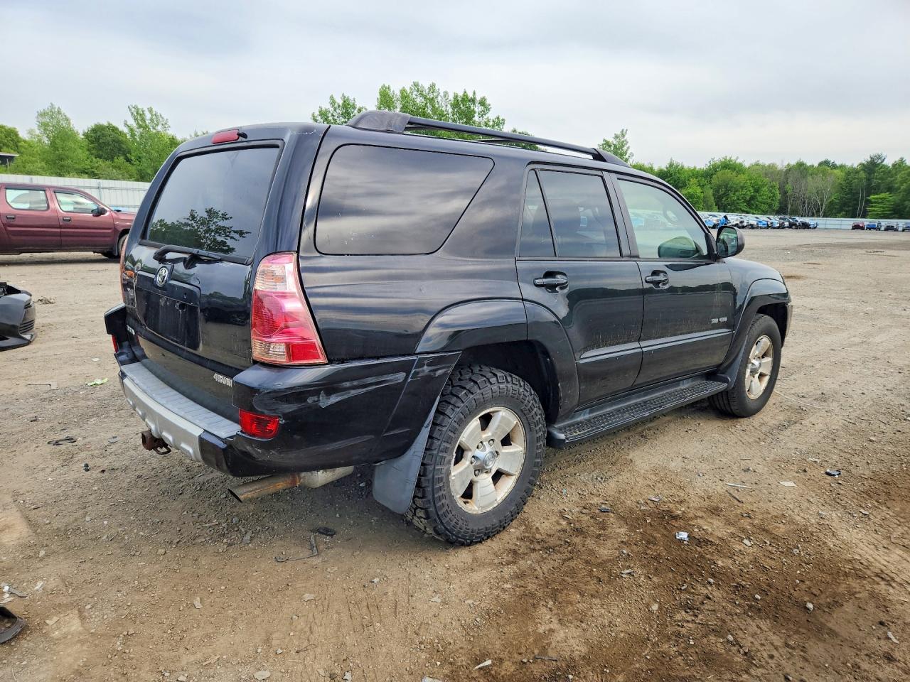 2004 Toyota 4runner Sr5 Черный vin: JTEBU14R940053695