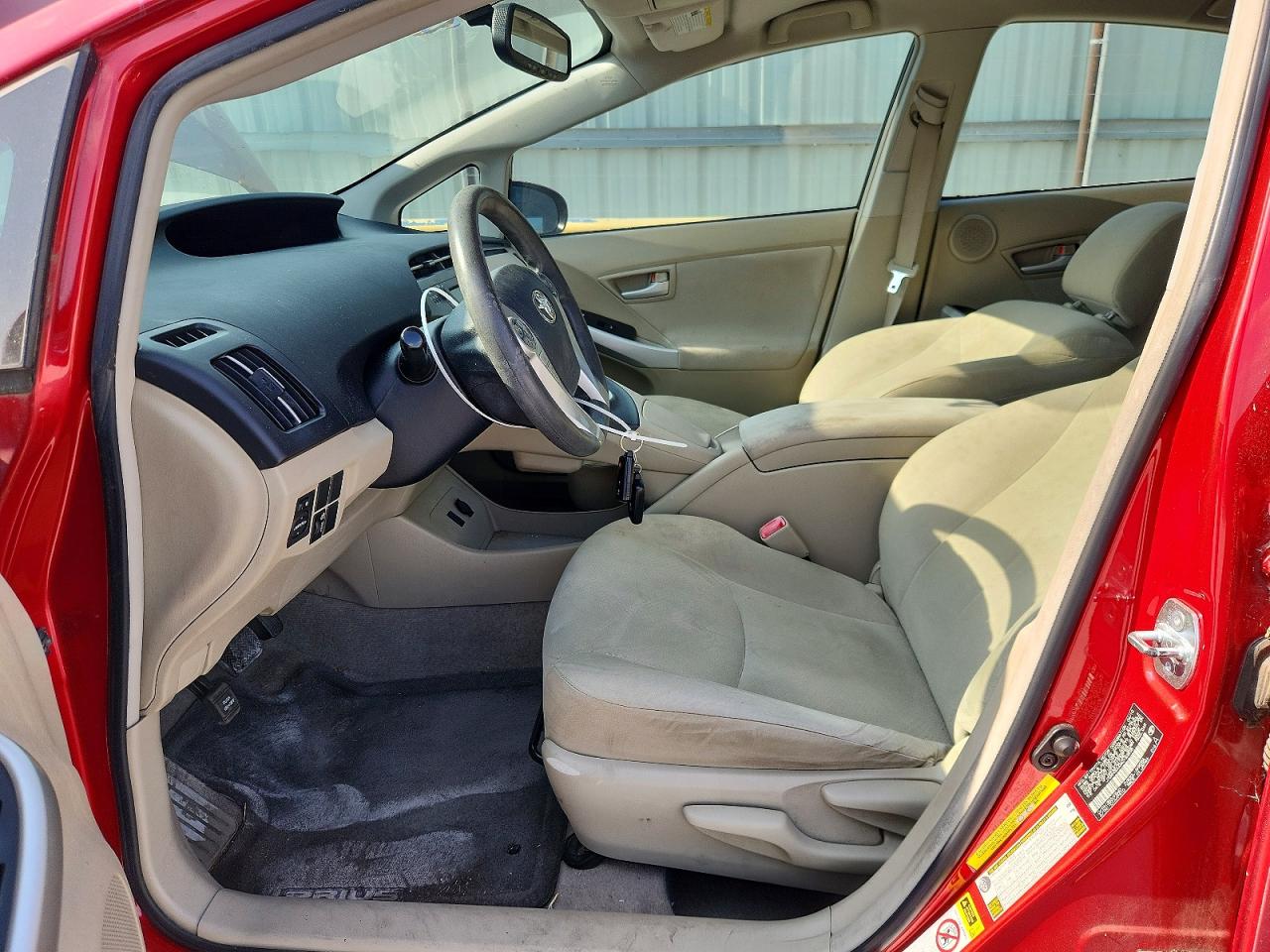 2010 Toyota Prius Iii Red vin: JTDKN3DU0A0163838