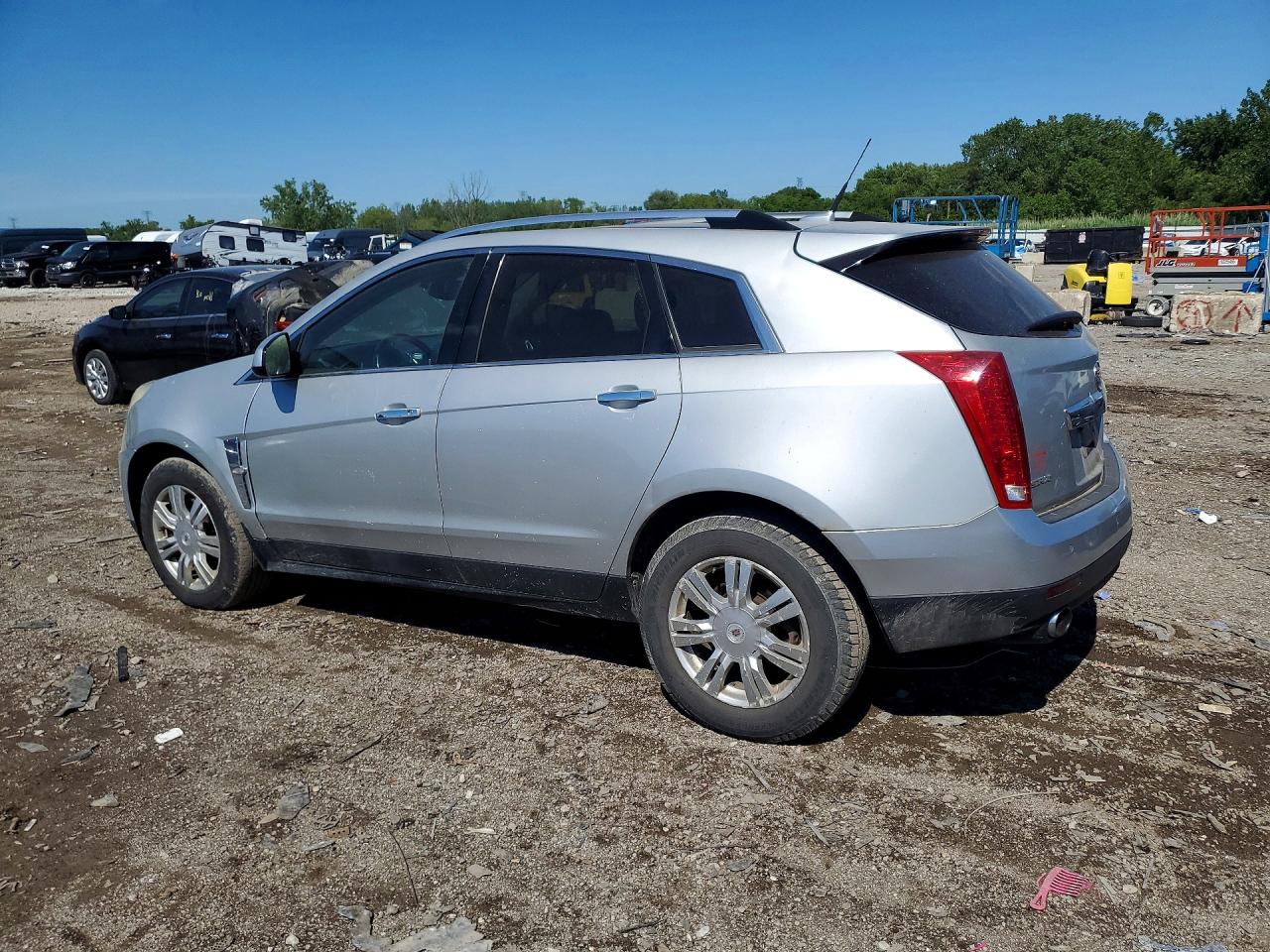 2010 Cadillac Srx Luxury Collection Silver vin: 3GYFNAEYXAS563626