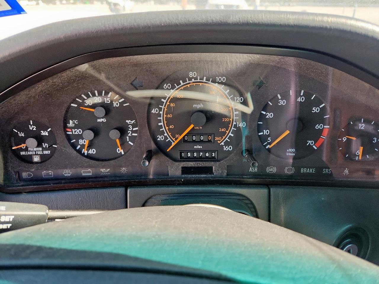1993 Mercedes-benz 500 Sel White vin: WDBGA51E6PA096674