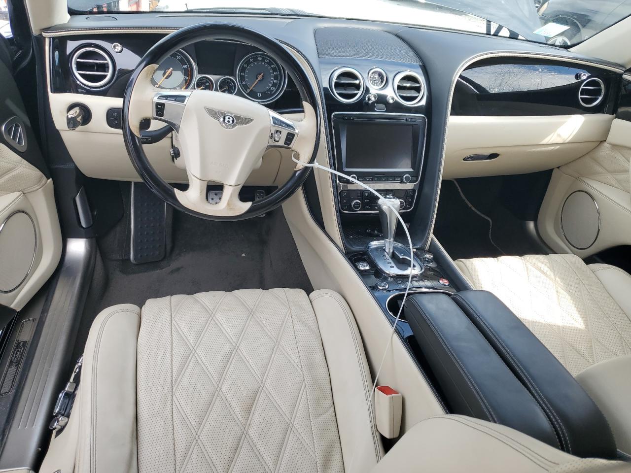2015 Bentley Flying Spur Black vin: SCBEC9ZA5FC047564