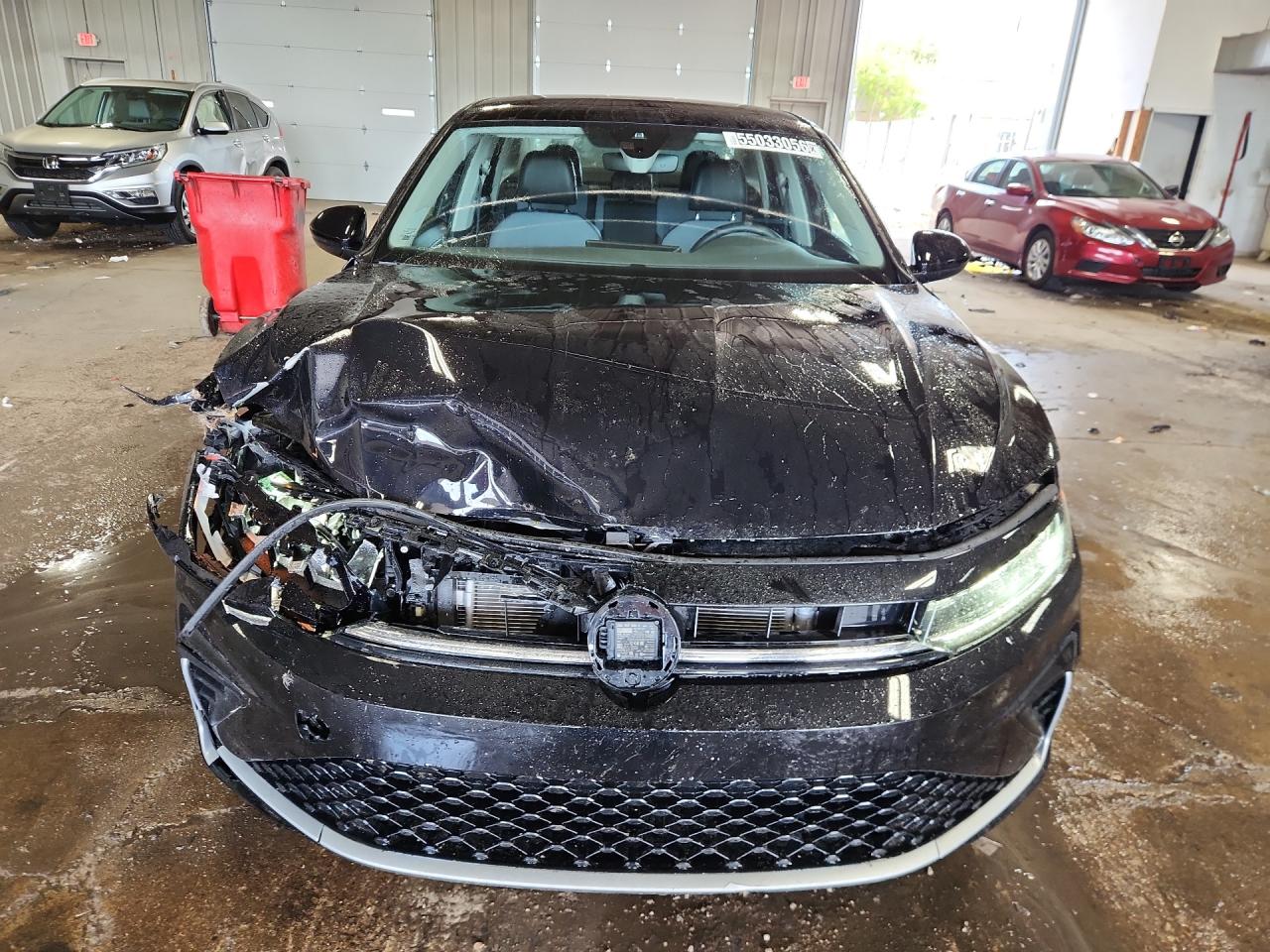 2025 Volkswagen Jetta Se Black vin: 3VW7X7BU1SM084765 Damage: Grille, Broken, Replacement Required