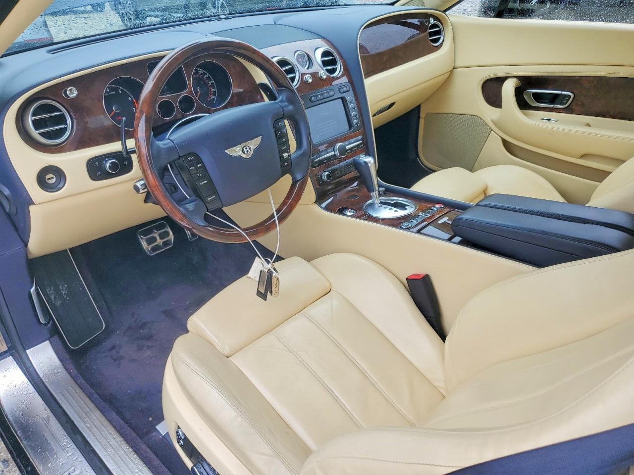 2007 Bentley Continental Gtc Blue vin: SCBDR33W07C044133