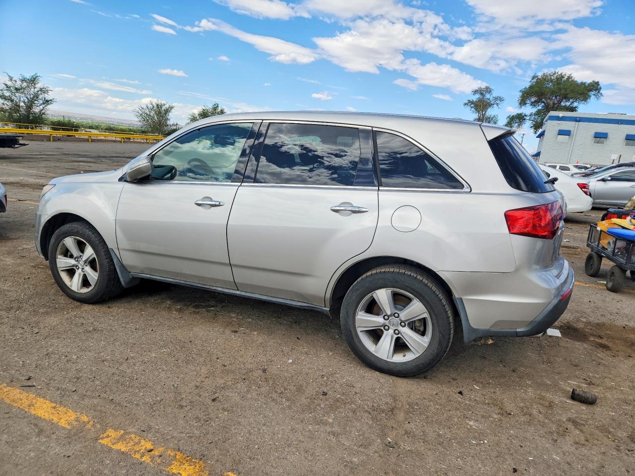 2010 Acura Mdx Technology Silver vin: 2HNYD2H43AH517438