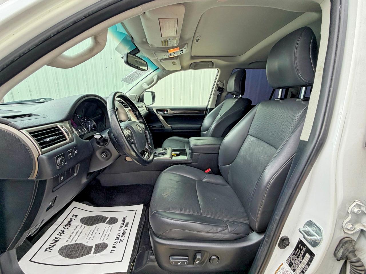 2014 Lexus Gx 460 White vin: JTJBM7FX4E5076421