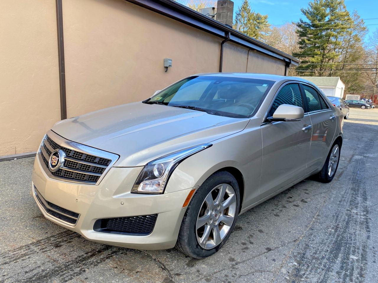 2013 Cadillac Ats Luxury Gray vin: 1G6AB5RA1D0170612