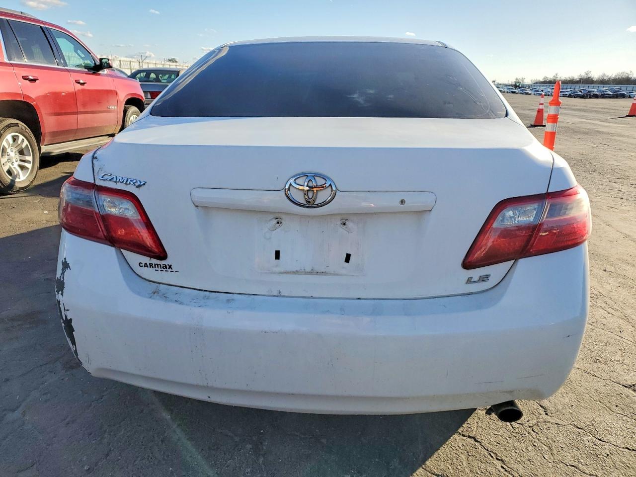 2007 Toyota Camry Le White vin: 4T1BE46K67U689714