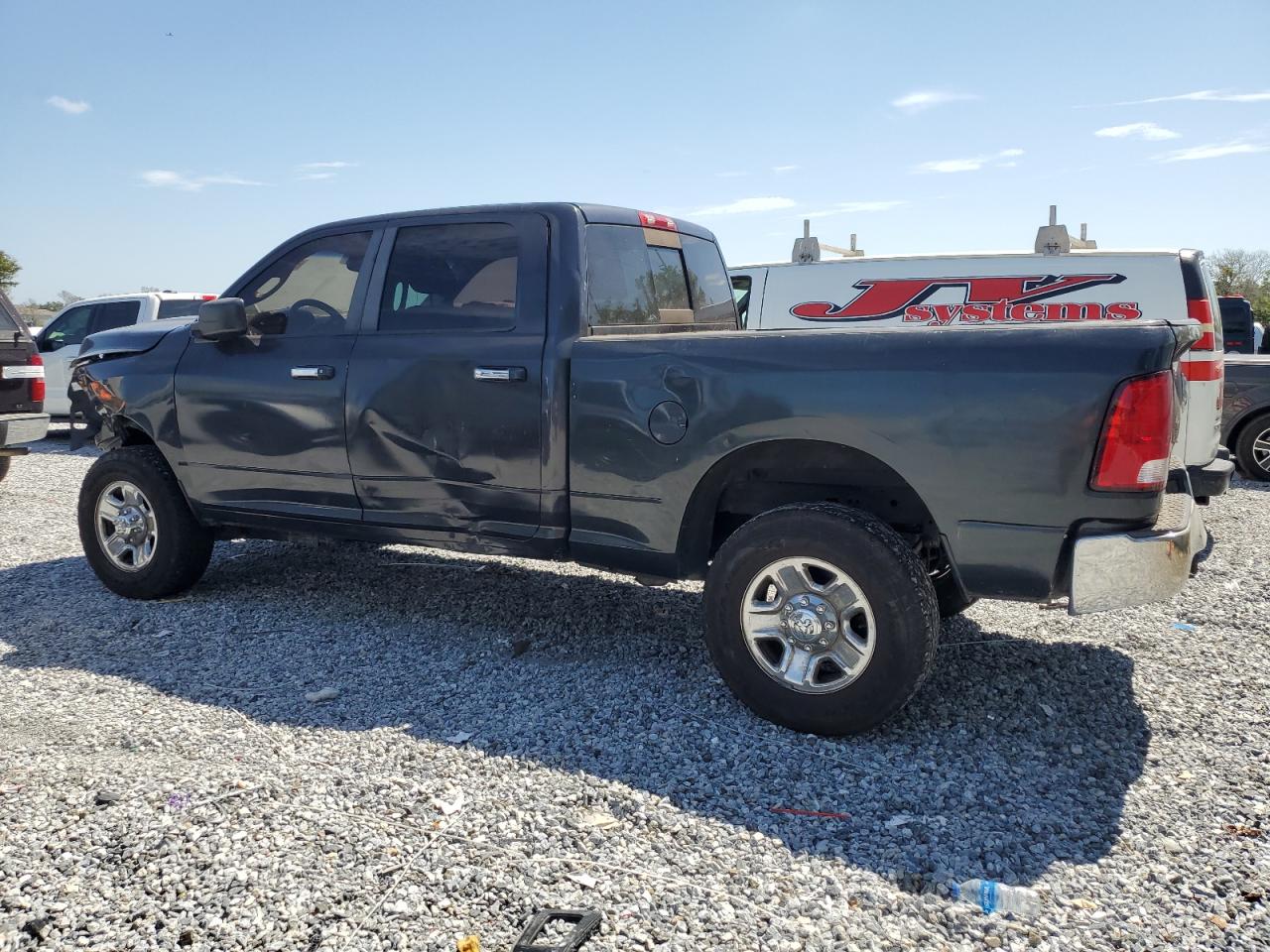 2014 Ram 2500 Slt Gray vin: 3C6TR5DT1EG177803