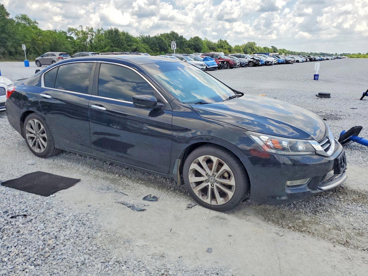 2013 Honda Accord Sport Black vin: 1HGCR2F59DA077372
