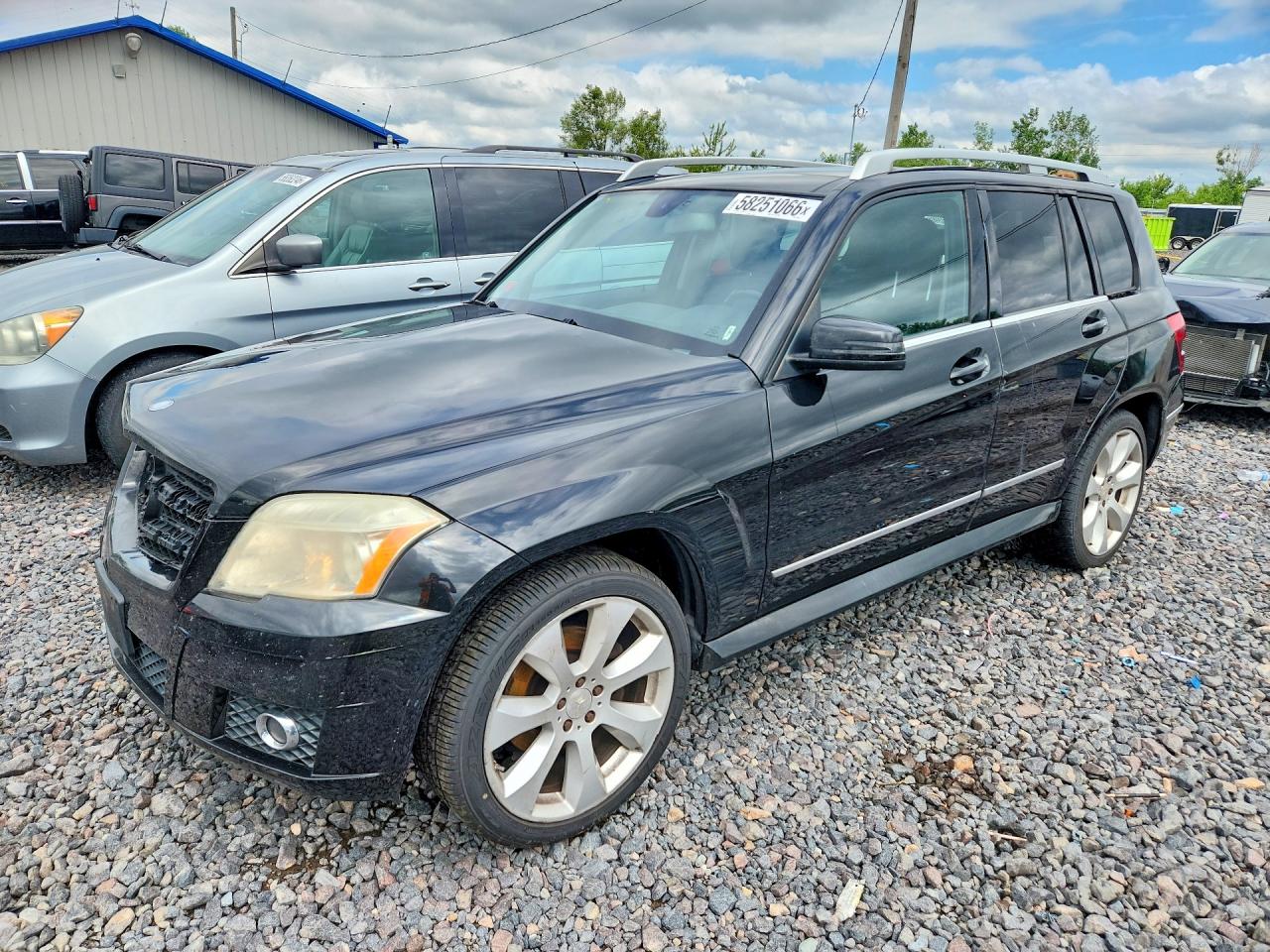 2010 Mercedes-benz Glk 350 4matic Black vin: WDCGG8HB3AF325829