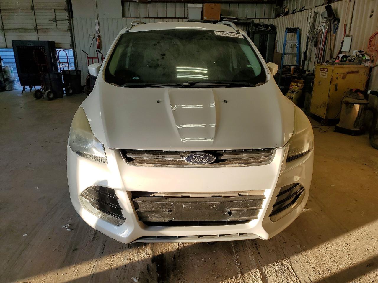 2015 Ford Escape Titanium Белый vin: 1FMCU0JX2FUC24994