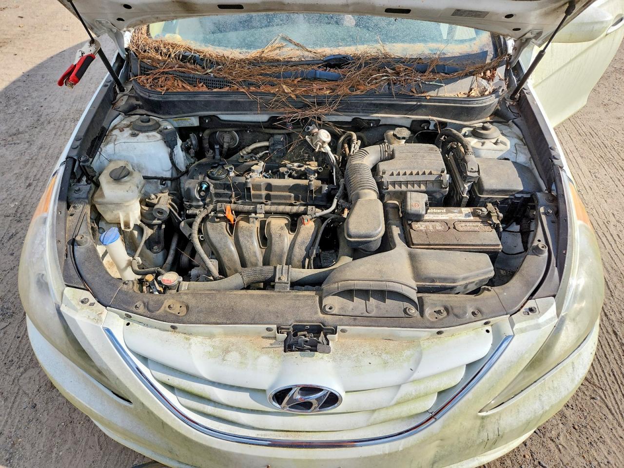 2012 Hyundai Sonata Gls White vin: 5NPEB4AC4CH364963