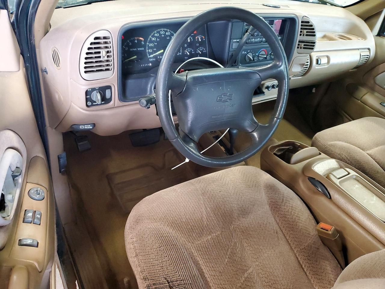 1995 Chevrolet Gmt-400 K1500 Green vin: 2GCEK19K7S1258078