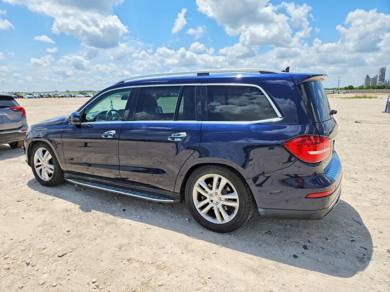 2017 Mercedes-benz Gls 450 4matic Blue vin: 4JGDF6EEXHA829635