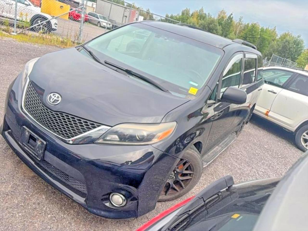 2015 Toyota Sienna Sport Black vin: 5TDXK3DC3FS553522