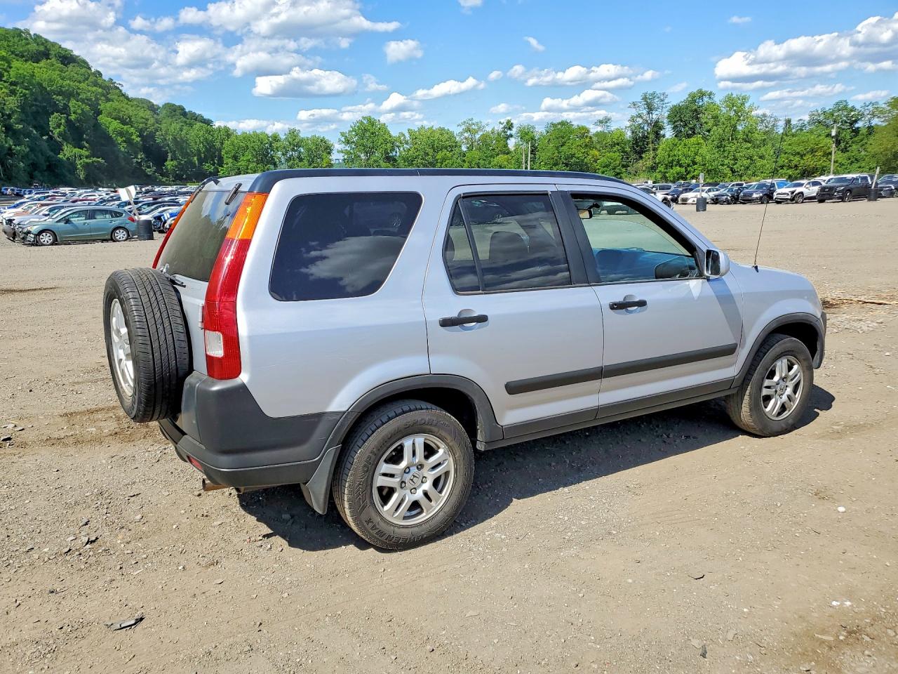 2003 Honda Cr-v Ex Серебряный vin: SHSRD78893U118786