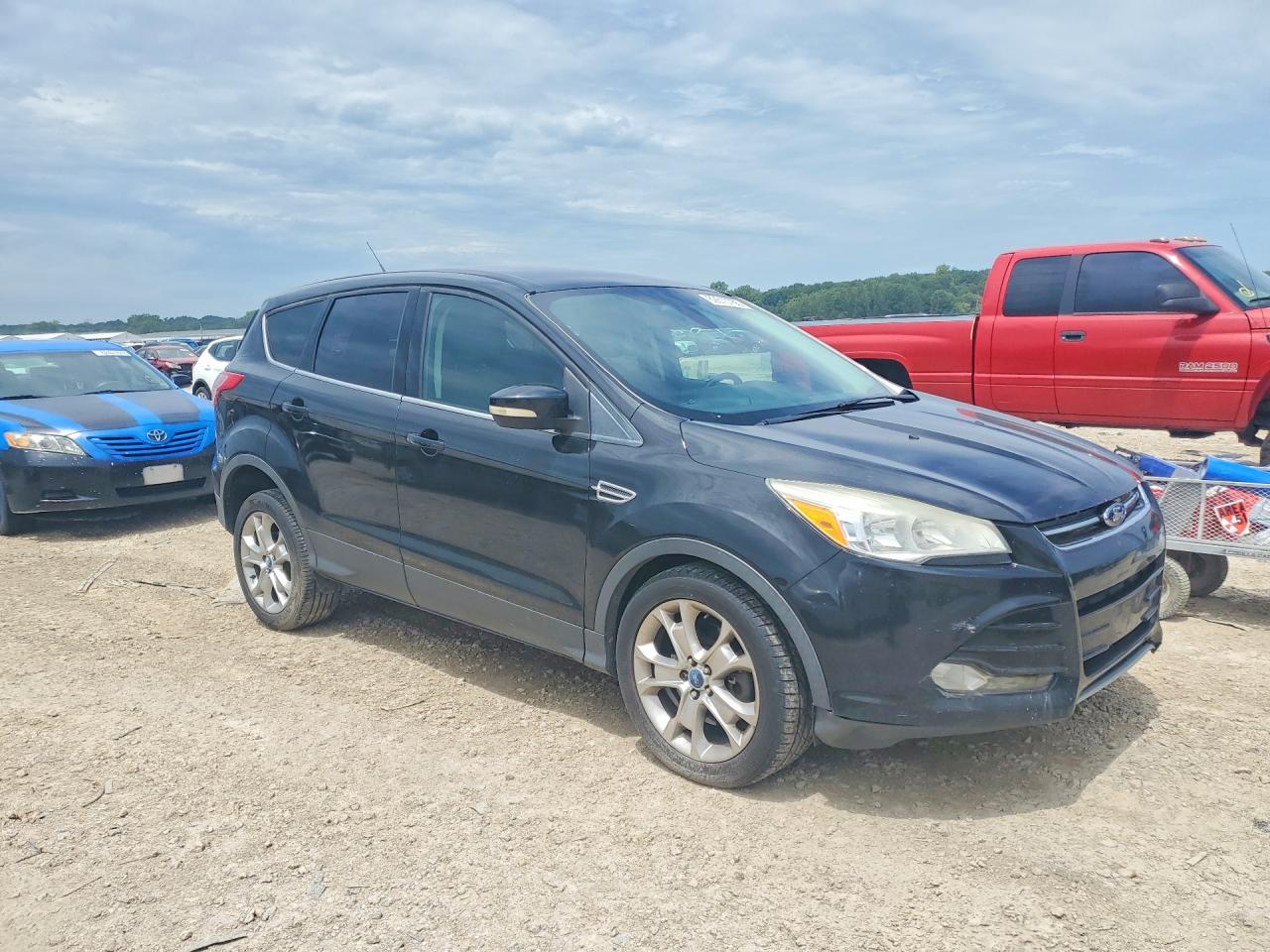 2013 Ford Escape Sel Black vin: 1FMCU9H91DUA72764