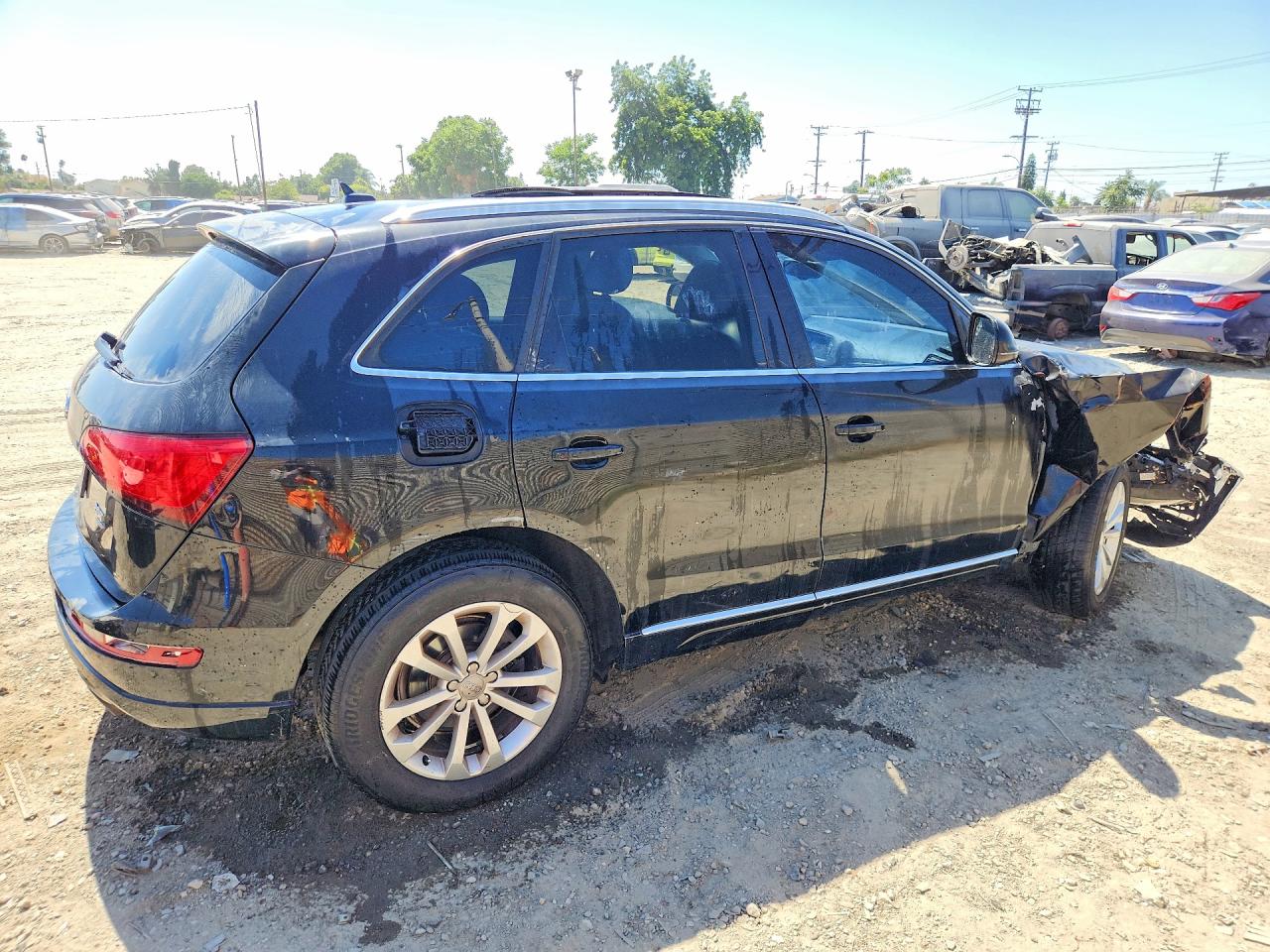 2013 Audi Q5 Premium Plus Black vin: WA1LFAFP1DA101158