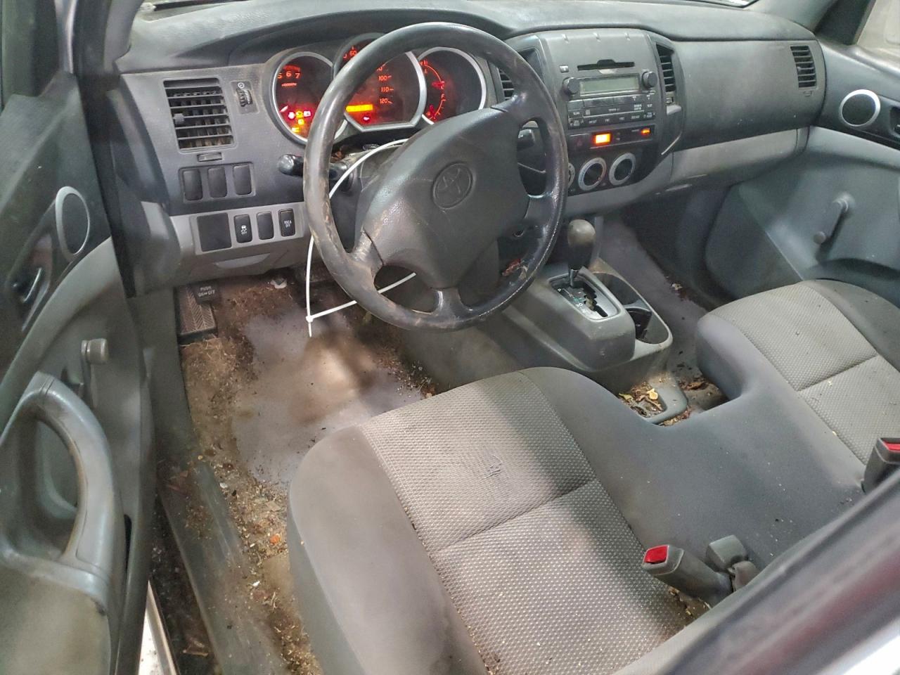 2009 Toyota Tacoma Silver vin: 5TENX22N19Z594200