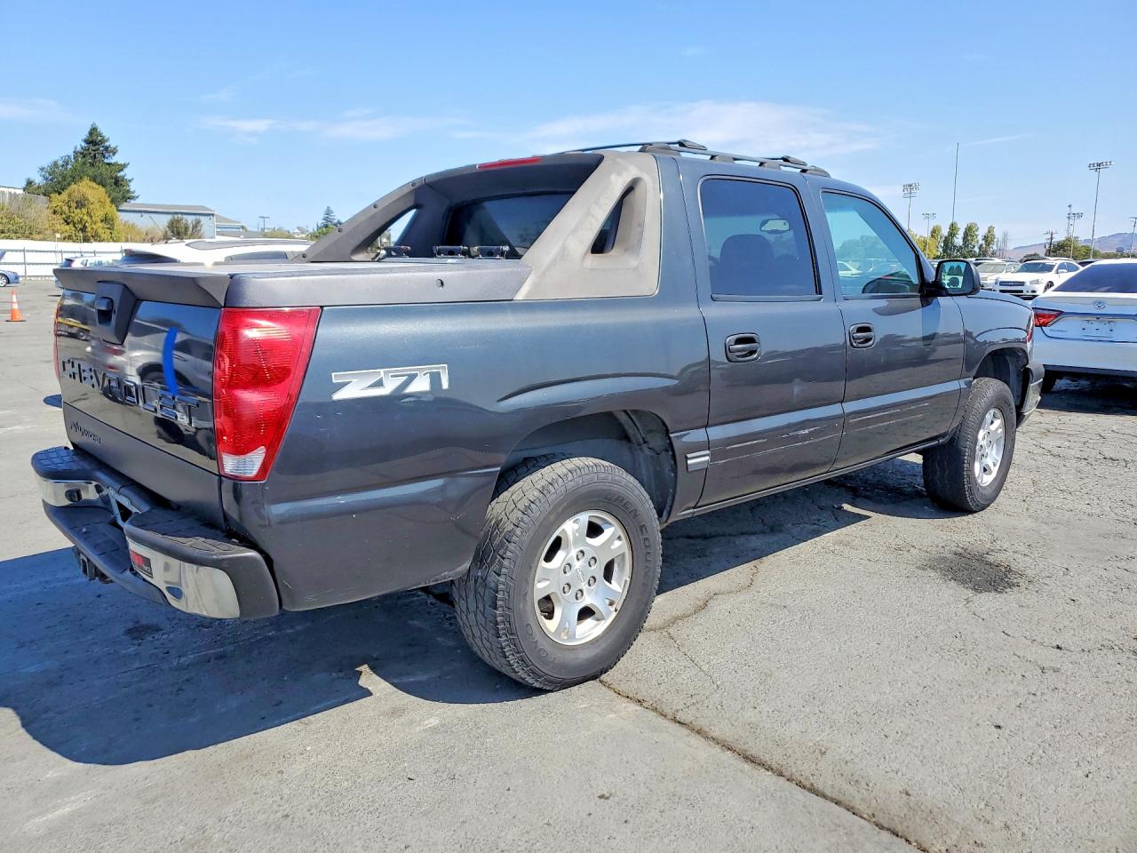 2003 Chevrolet Avalanche K1500 Charcoal vin: 3GNEK13T53G226683
