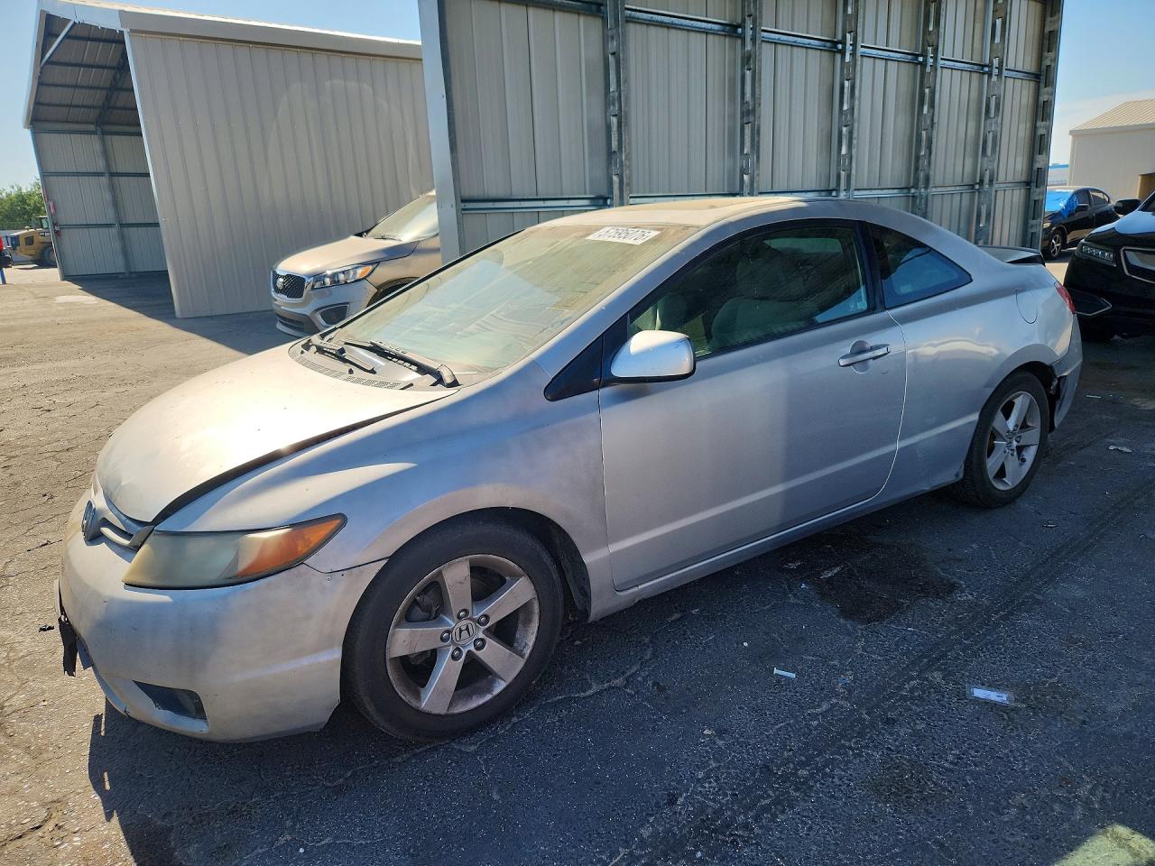2008 Honda Civic Ex Silver vin: 2HGFG12878H563120