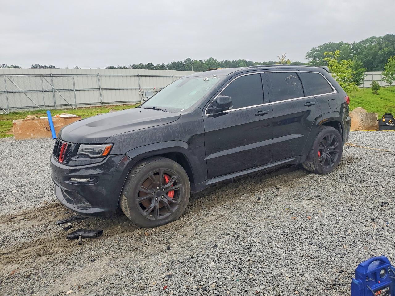 2014 Jeep Grand Cherokee Srt-8 Black vin: 1C4RJFDJ0EC169581
