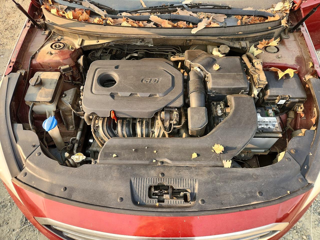 2015 Hyundai Sonata Se Красный vin: 5NPE24AF3FH231674