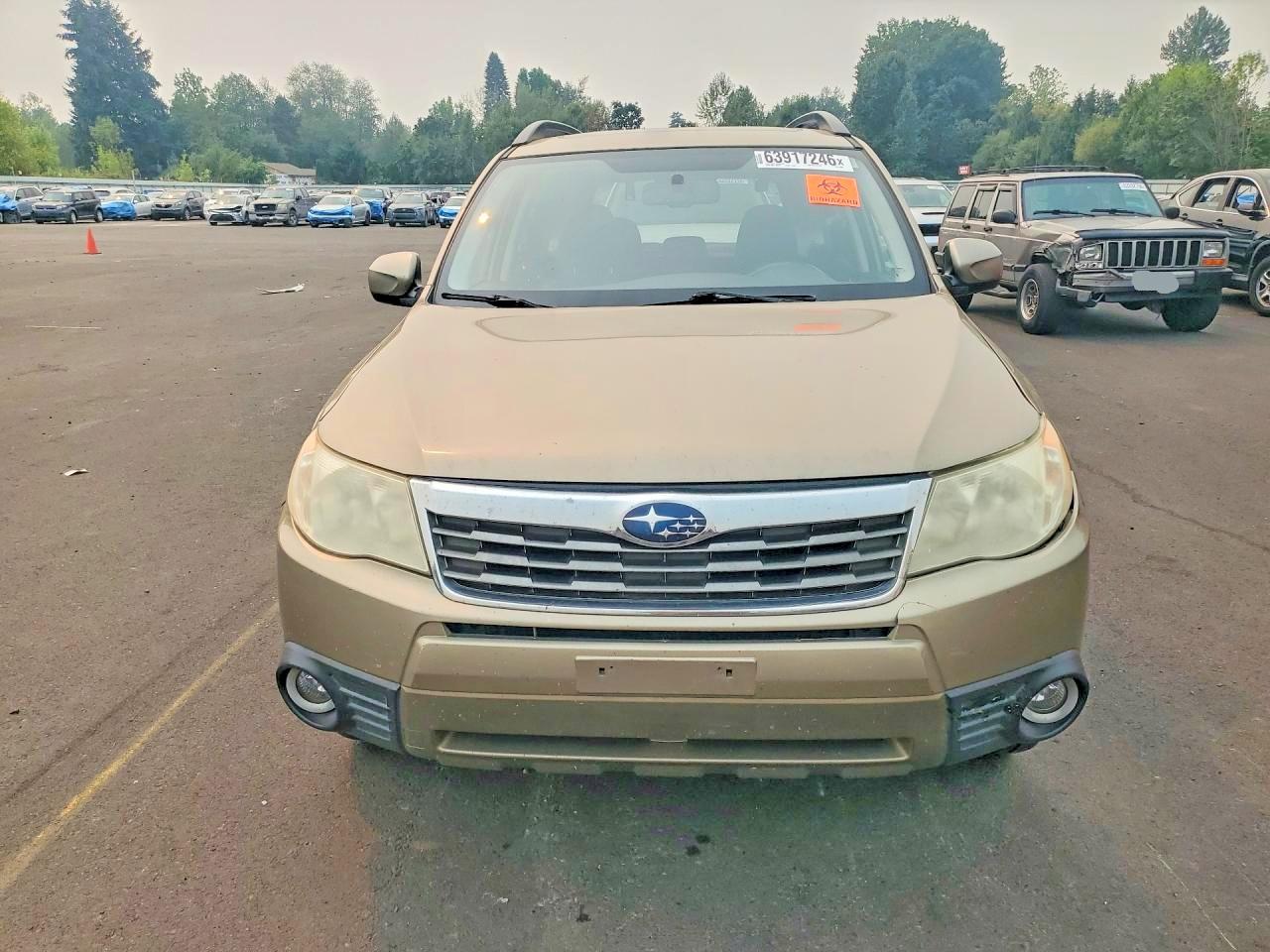 2009 Subaru Forester 2.5x Limited Золотой vin: JF2SH64619H763566