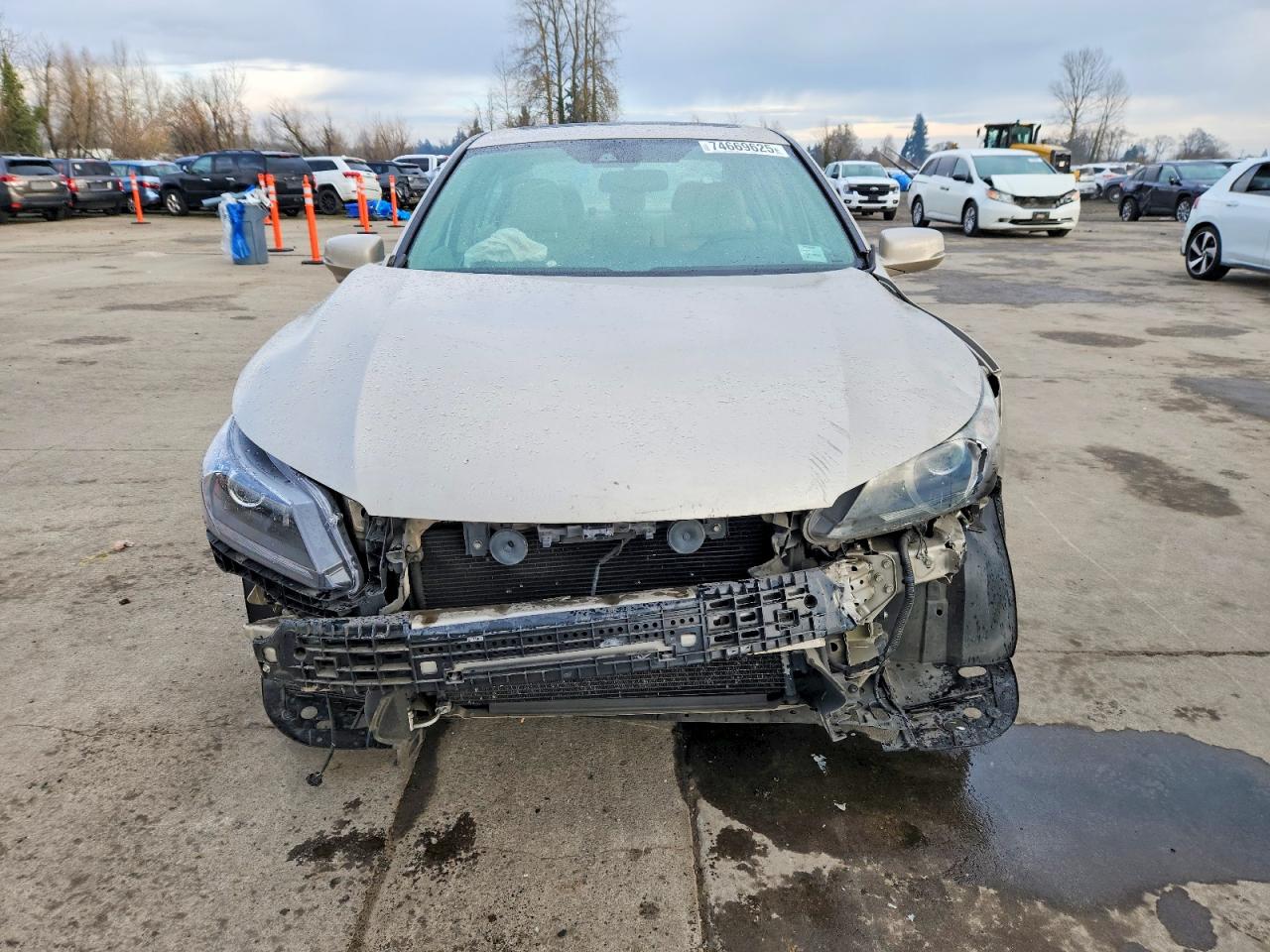 2014 Honda Accord Exl Gold vin: 1HGCR2F89EA165334