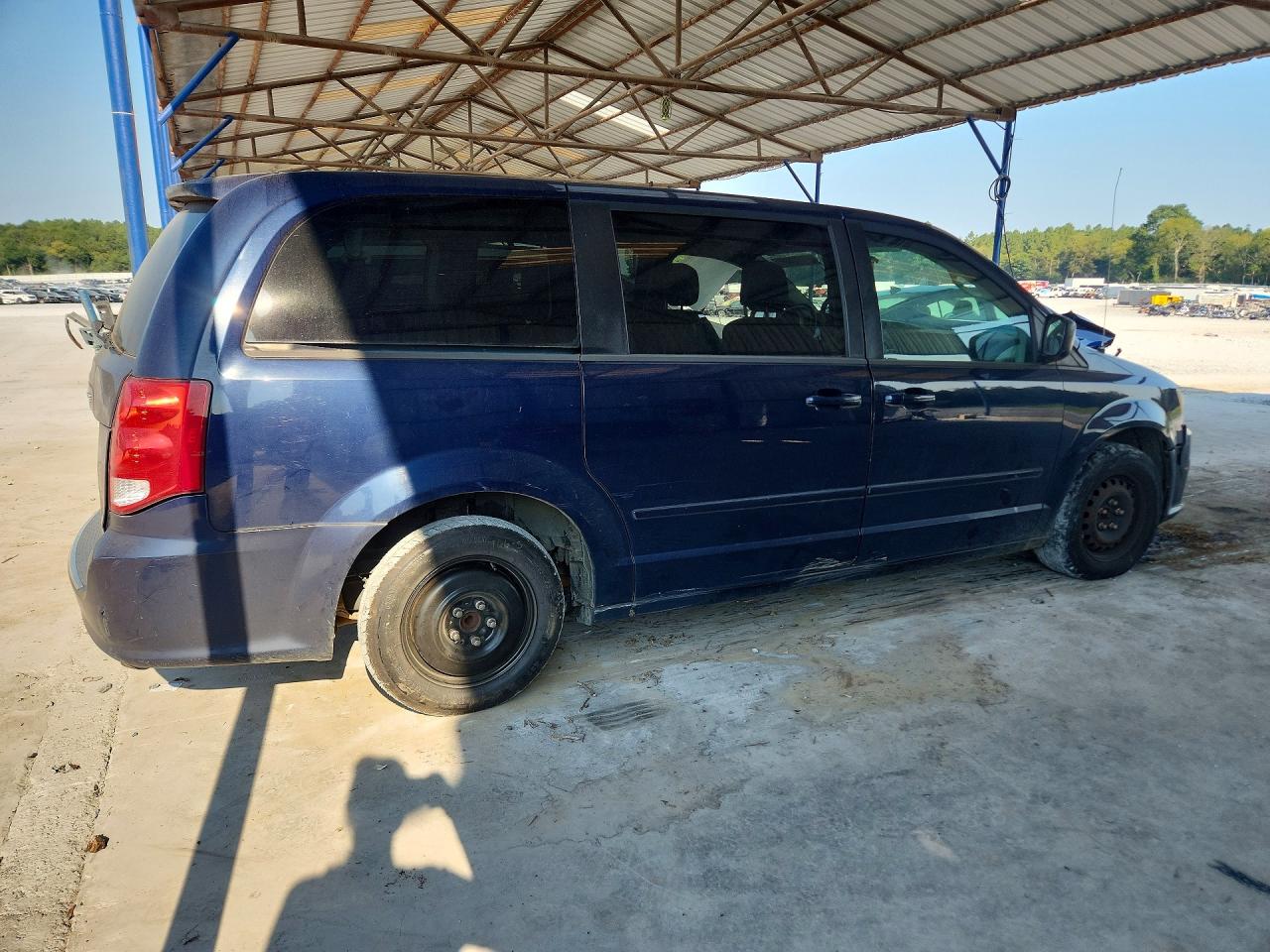 2012 Dodge Grand Caravan Se Blue vin: 2C4RDGBG5CR268650