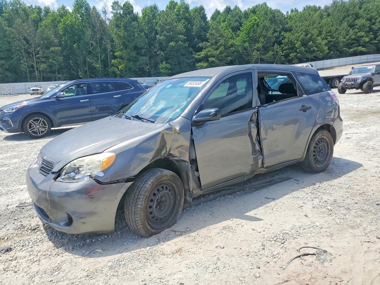 2005 Toyota Corolla Matrix Xr Gray vin: 2T1KR32E75C457197
