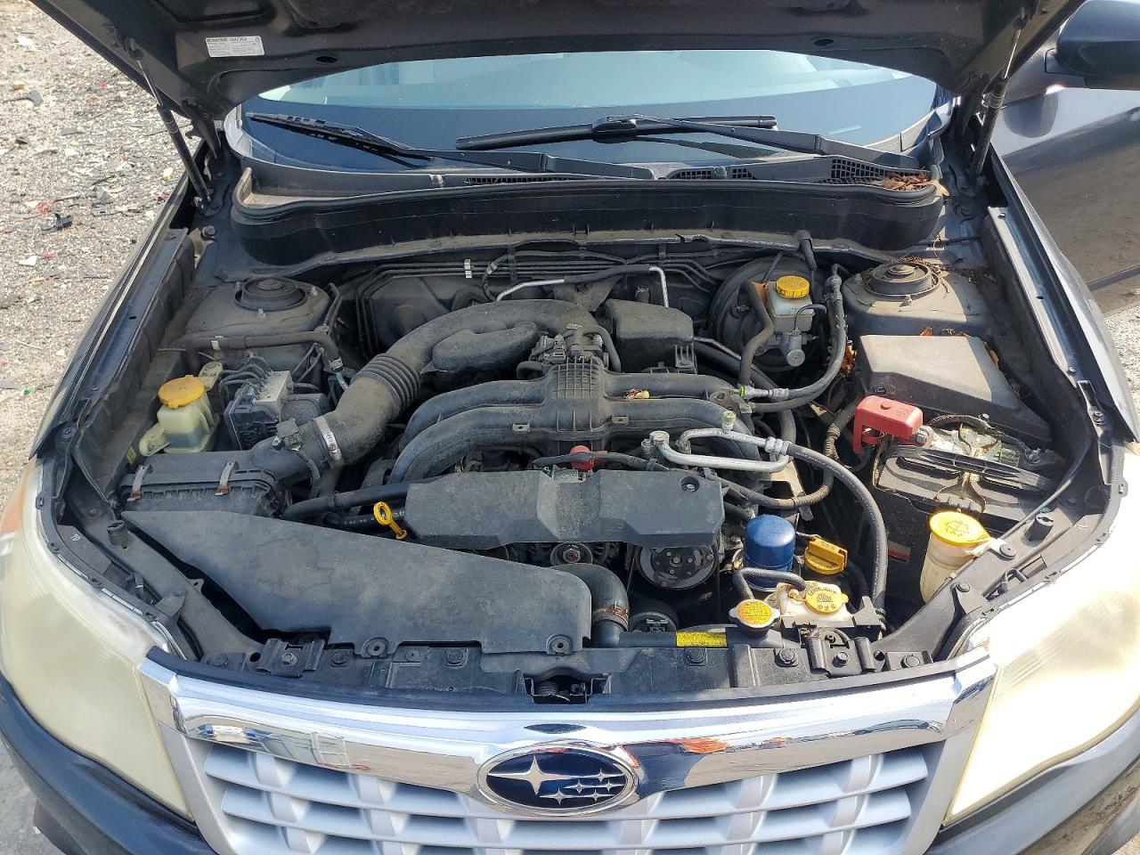 2012 Subaru Forester 2.5x Серый vin: JF2SHBBC1CH434956
