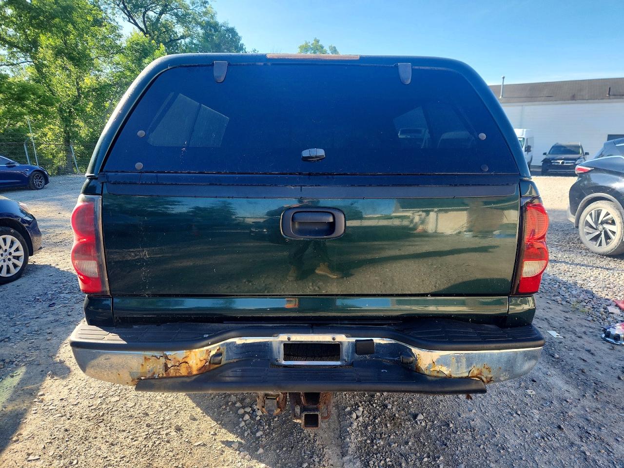 2006 Chevrolet Silverado K1500 Green vin: 1GCEK14T56E154080