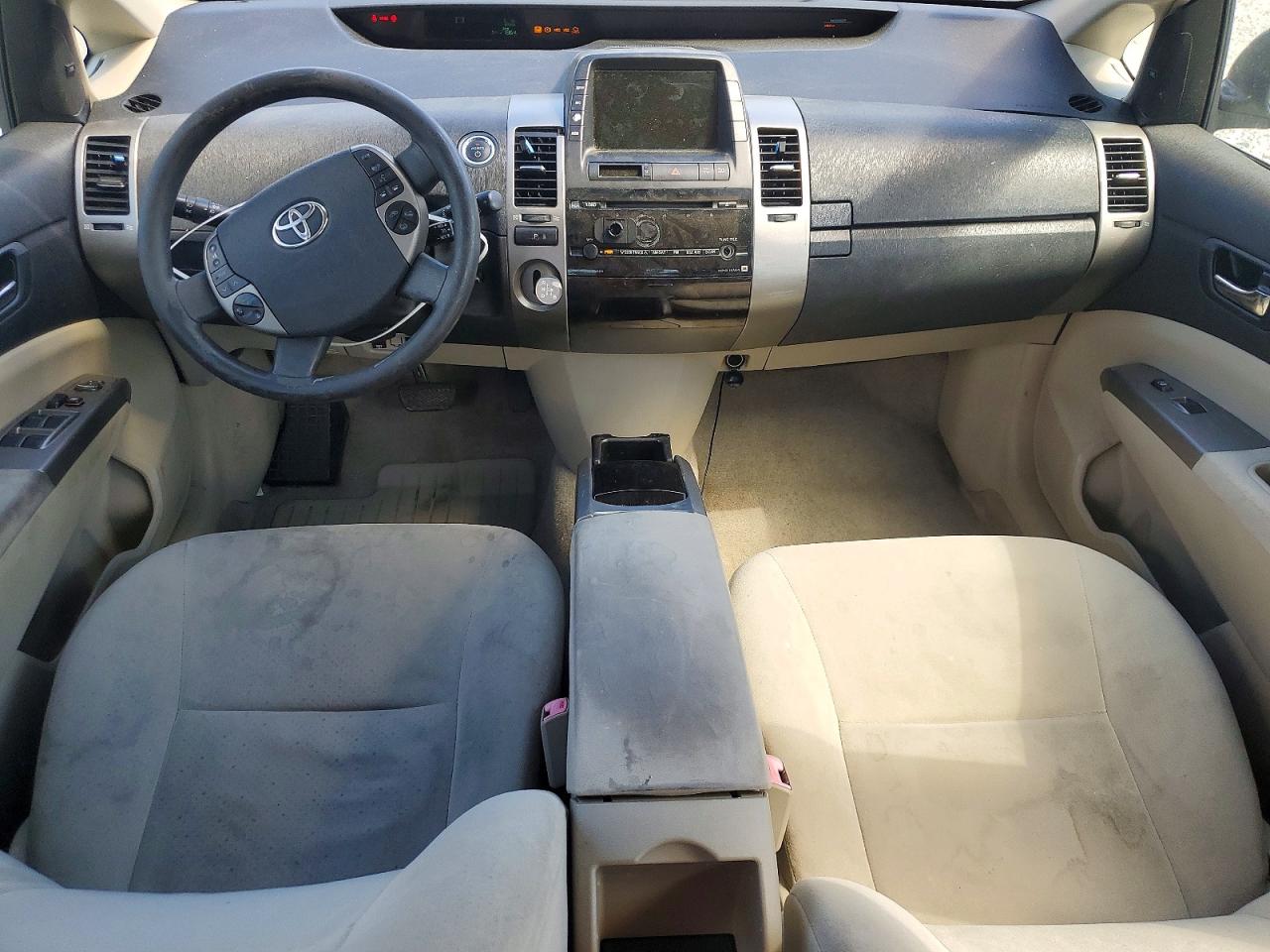 2009 Toyota Prius Base Зеленый vin: JTDKB20U793524520