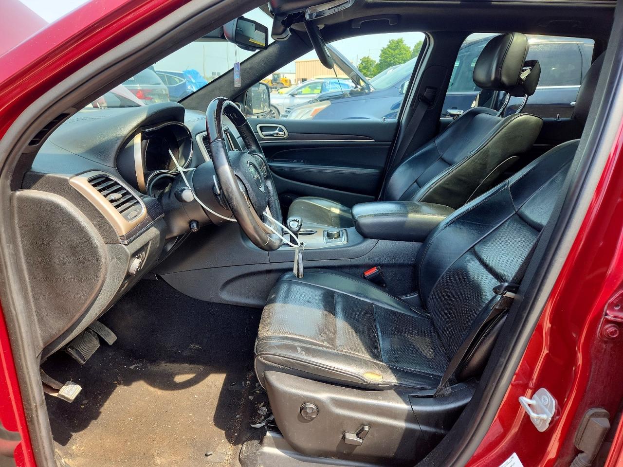 2014 Jeep Grand Cherokee Summit Красный vin: 1C4RJFJG8EC475873