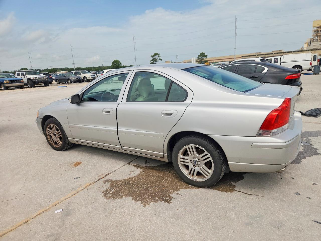 2007 Volvo S60 2.5t Silver vin: YV1RS592372617582