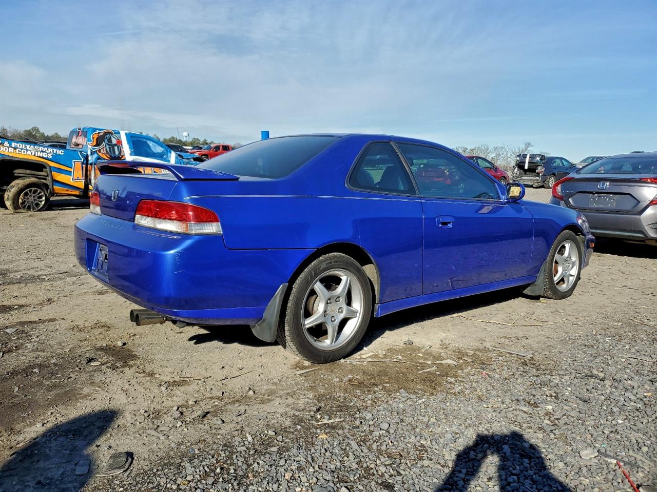 2001 Honda Prelude Sh Blue vin: JHMBB61581C007440