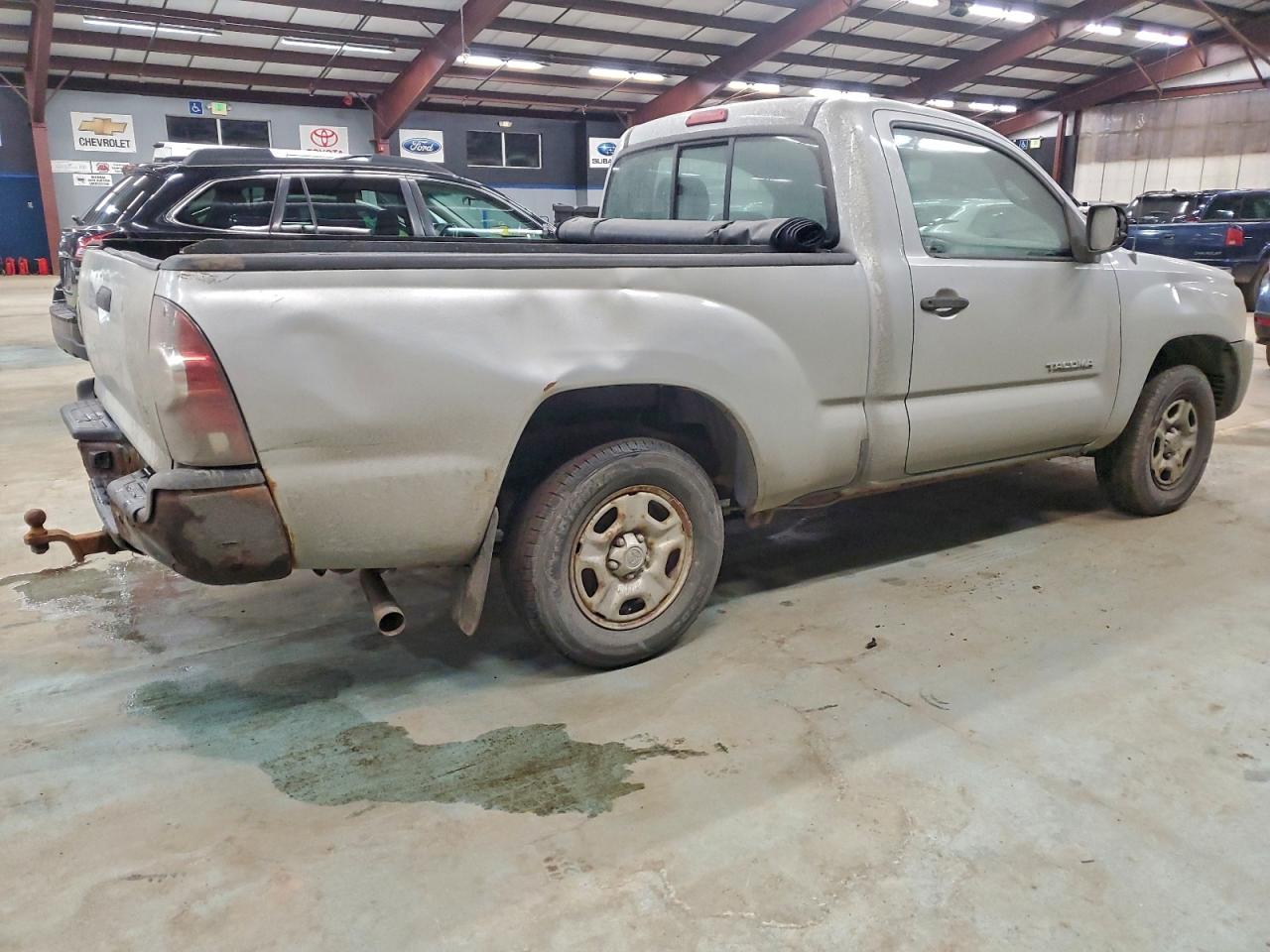2009 Toyota Tacoma Silver vin: 5TENX22N19Z594200