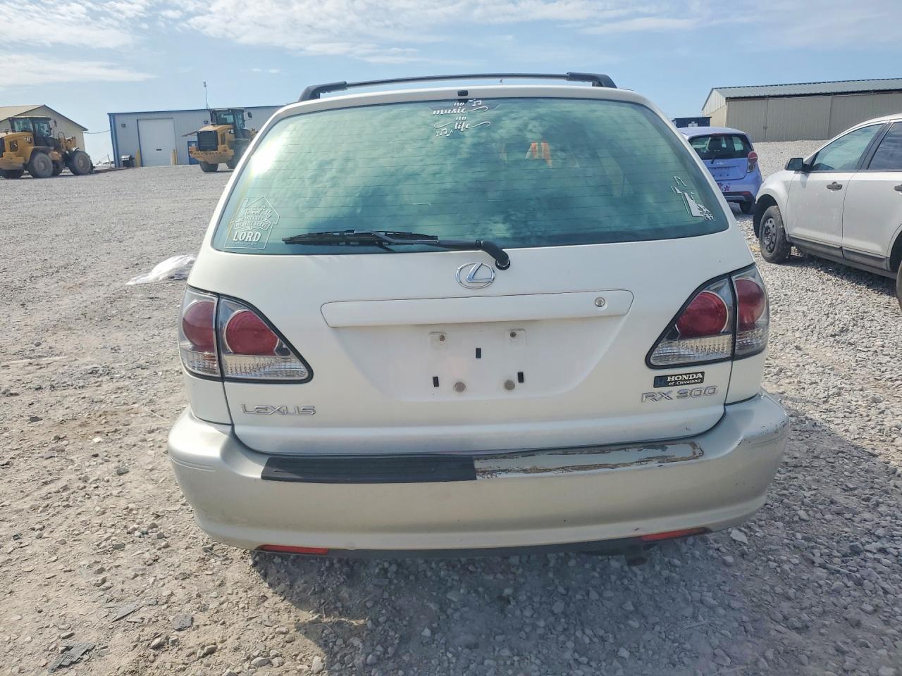 2002 Lexus Rx 300 White vin: JTJGF10U920131708