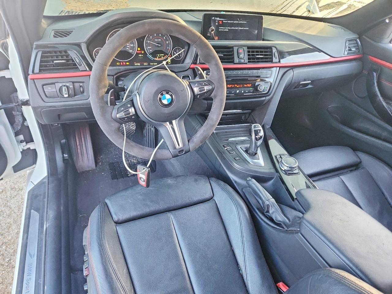 2014 Bmw 428 I White vin: WBA3N7C59EF719666