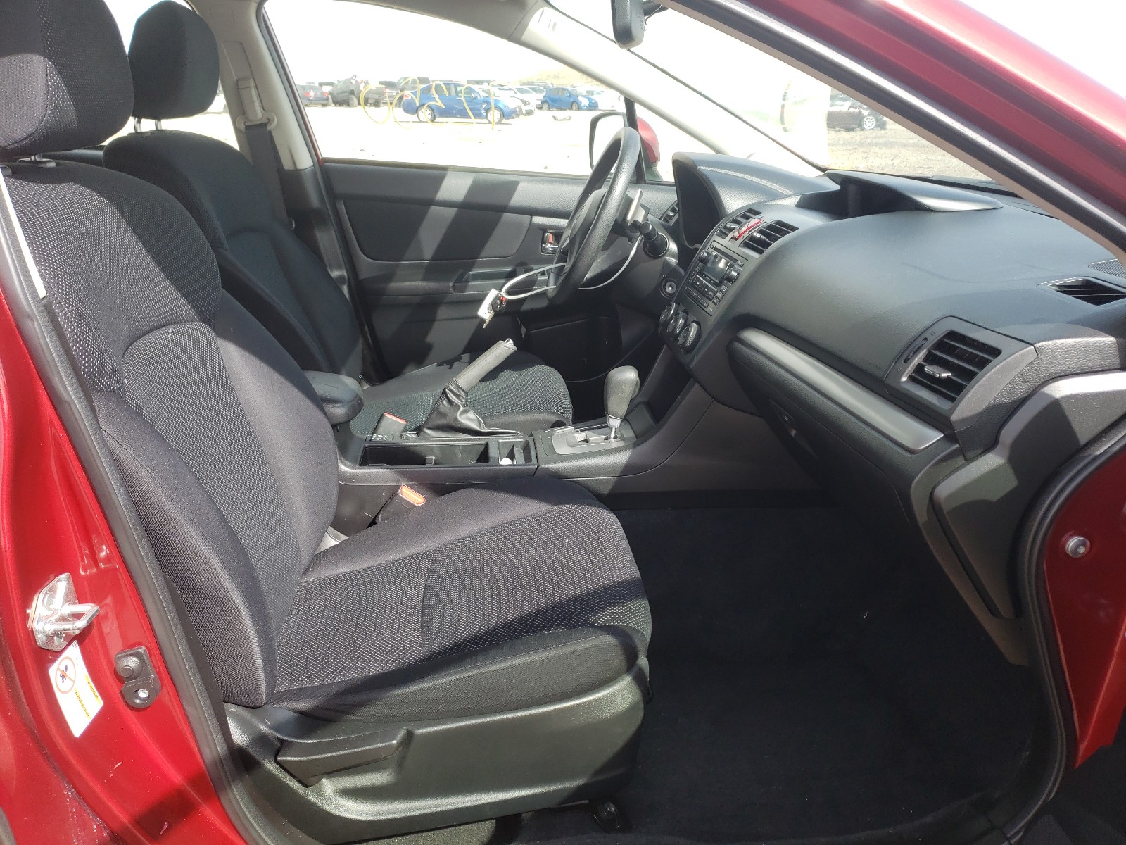 2013 Subaru Impreza Premium Red vin: JF1GPAC65D2849055