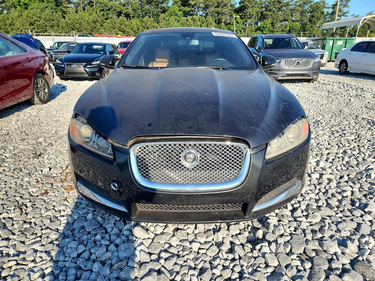 2012 Jaguar Xf Portfolio Charcoal vin: SAJWA0HB3CLS54075