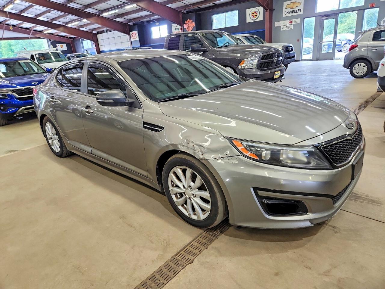 2014 Kia Optima Ex Серый vin: 5XXGN4A76EG325776