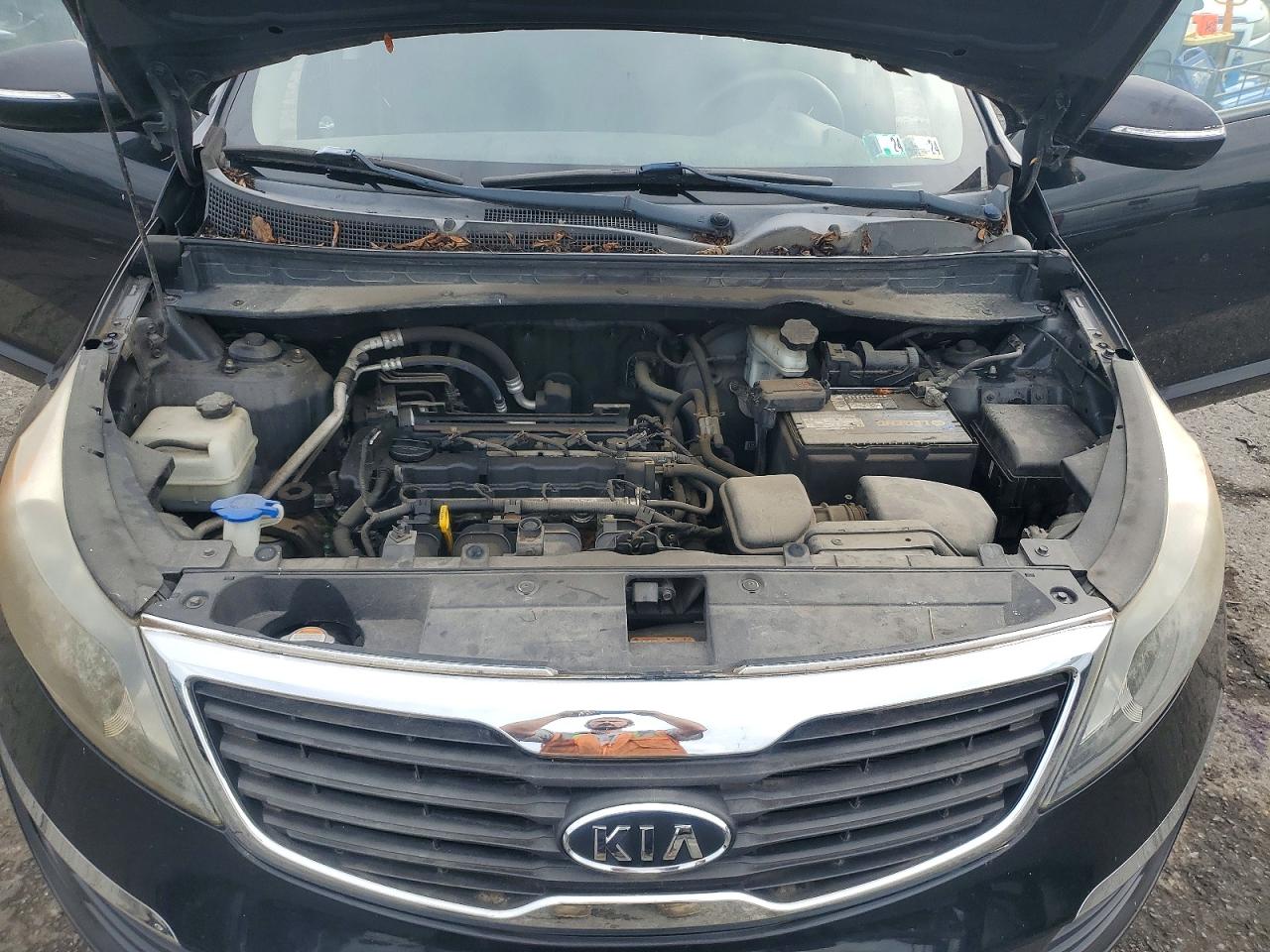2011 Kia Sportage Lx Черный vin: KNDPBCA29B7095453