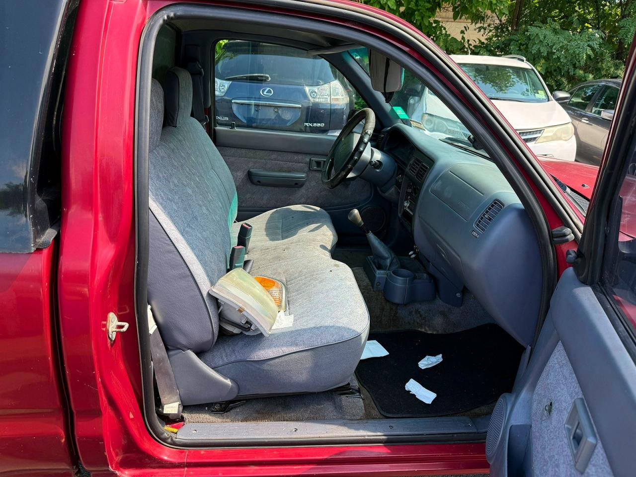 2000 Toyota Tacoma Base Burgundy vin: 4TANL42N9YZ672106