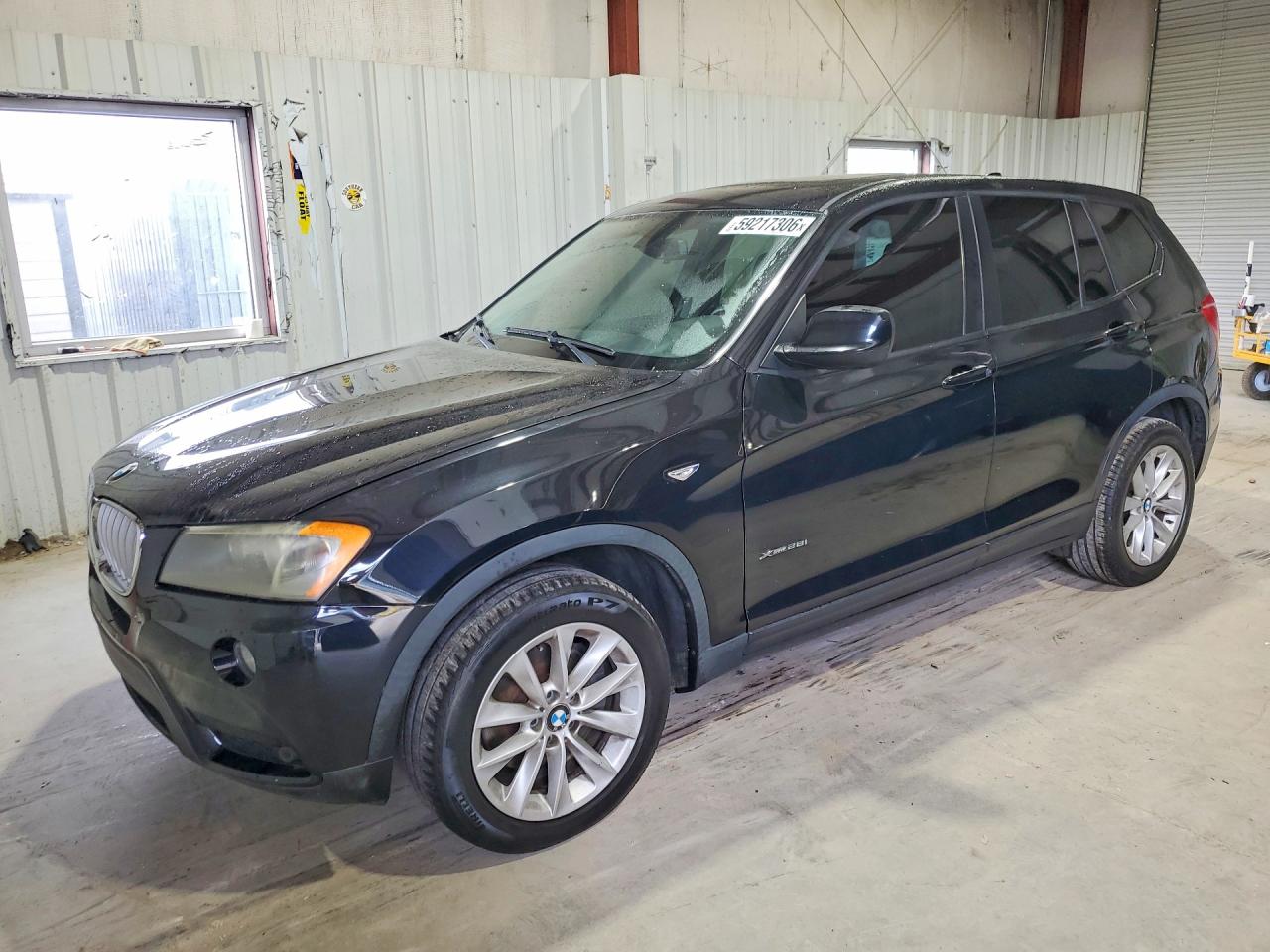 2014 Bmw X3 Xdrive28i Black vin: 5UXWX9C57E0D40787